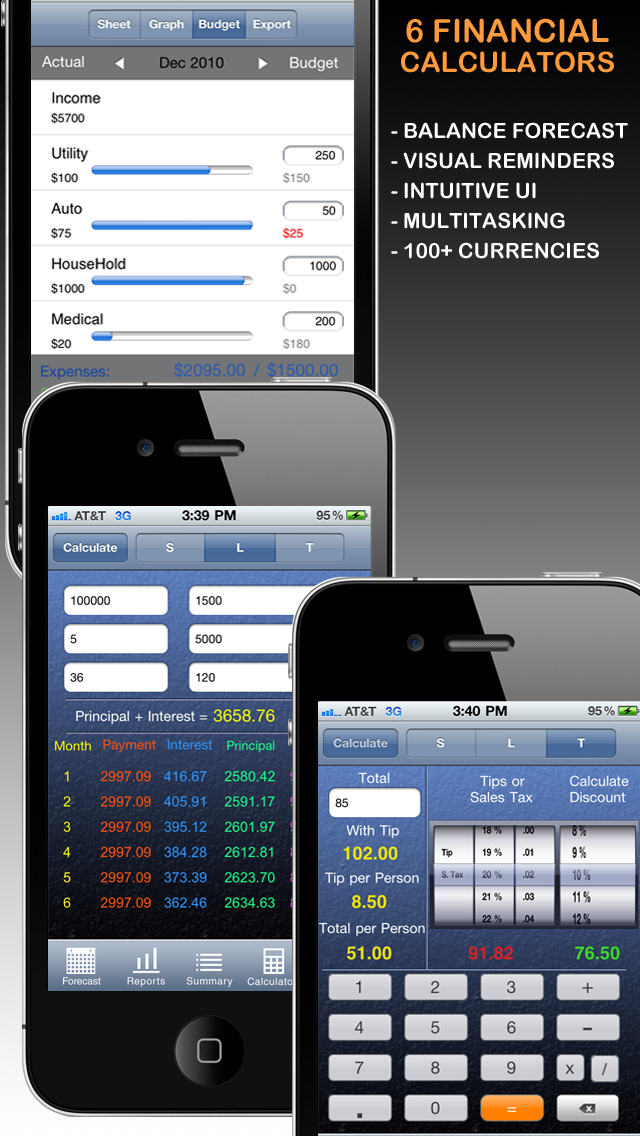 Budget Planner & Web Sync (income and expense balance calendar) screenshot 3
