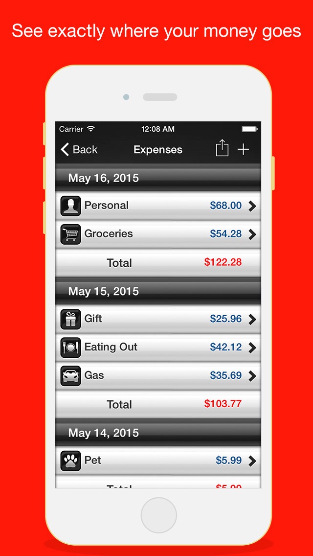 Budget Saved - Personal Finance and Money Management Mobile Bank Account Saving App screenshot 3