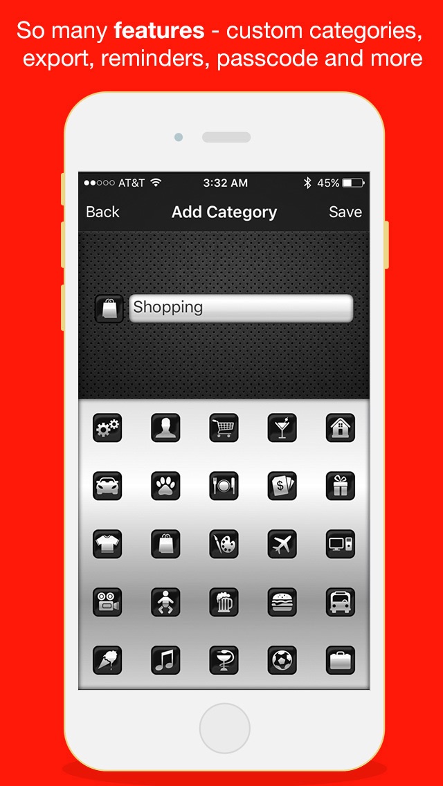 Budget Saved - Personal Finance and Money Management Mobile Bank Account Saving App screenshot 1