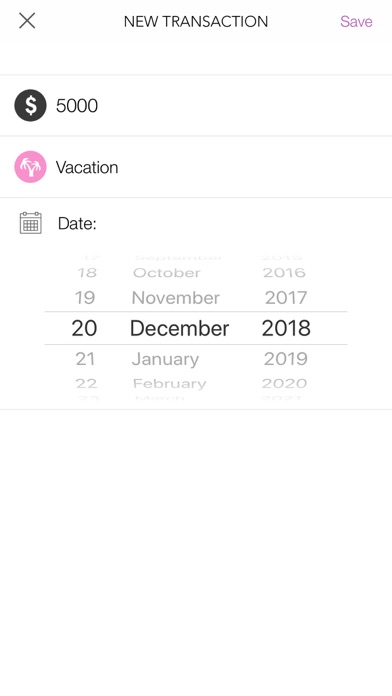 Budgeting app+ screenshot 2