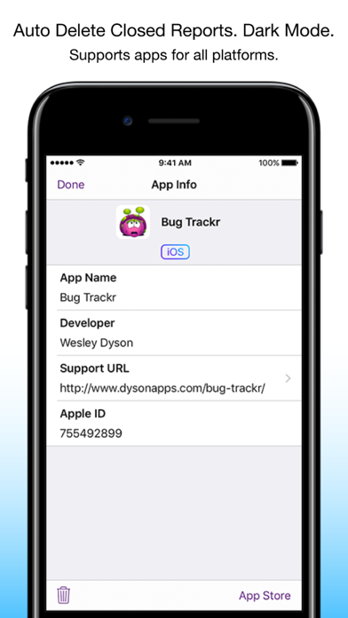 Bug Trackr screenshot 2
