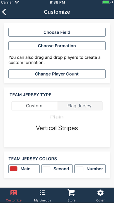 Build Lineup screenshot 2