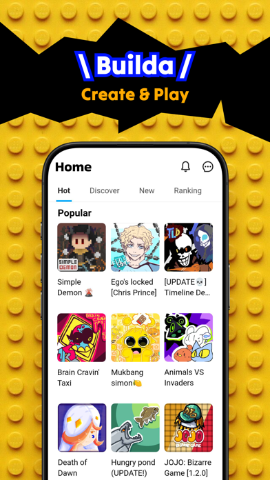 Builda: Create & Play Games screenshot 8