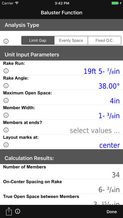 BuildCalc screenshot 2