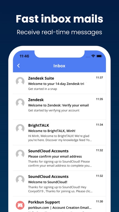 Bulk Temp Mail screenshot 2
