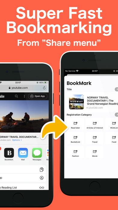 Bullet BookMark screenshot 3