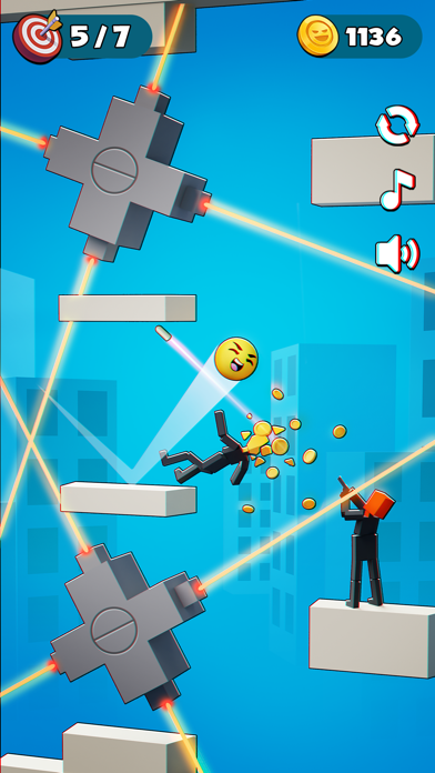 Bullet Smile: Ragdoll Puzzles screenshot 3