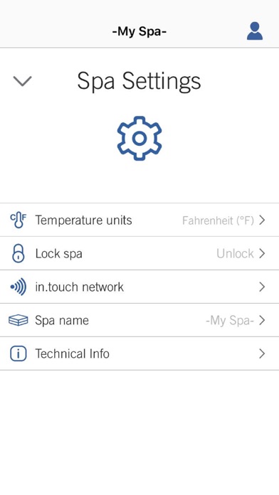Bullfrog Spas CloudControl 2™ screenshot 1