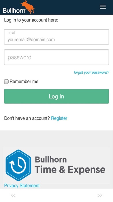 Bullhorn Time & Expense Mobile screenshot 3