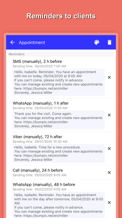 Bumpix: Appointment Scheduling screenshot 1