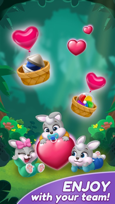 Bunny Pop Blast screenshot 2