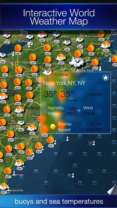 Buoy Finder NOAA NDBC screenshot 2
