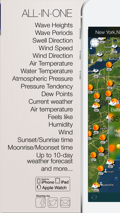 Buoy Finder NOAA NDBC screenshot 1