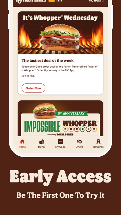 BURGER KING® App screenshot 2
