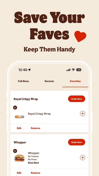 BURGER KING® App screenshot 3