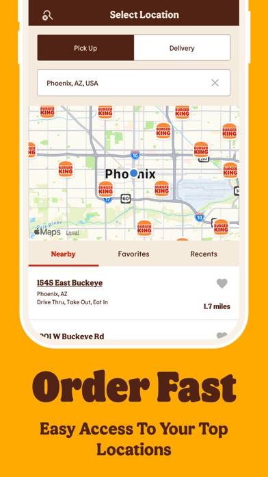 BURGER KING® App screenshot 1