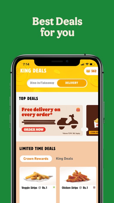 Burger King India screenshot 5