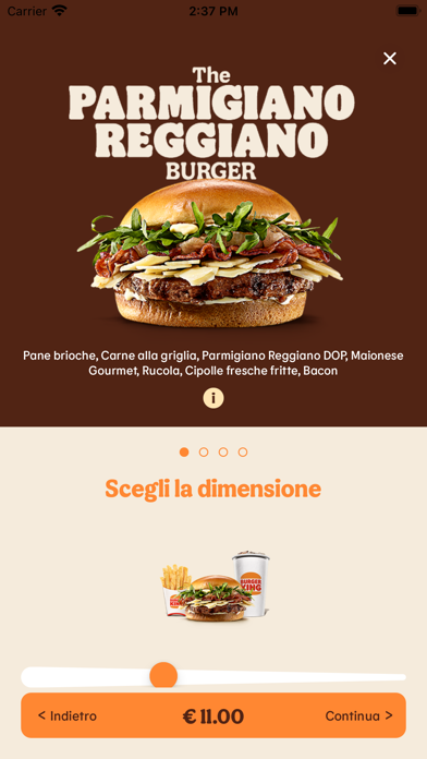 Burger King Italia screenshot 2