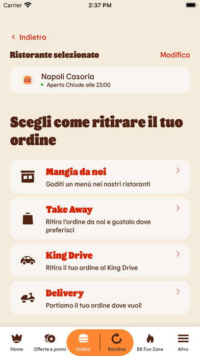 Burger King Italia screenshot 3