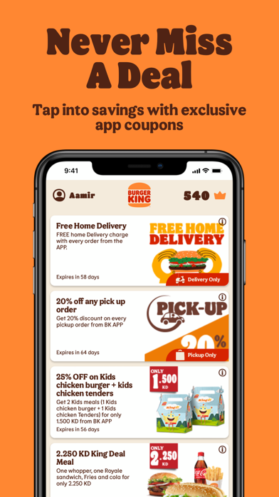 Burger King Kuwait screenshot 5