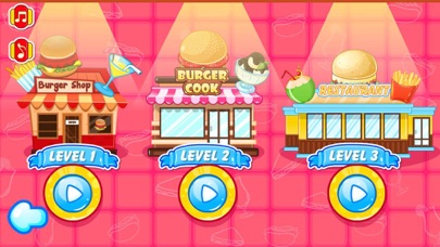 Burger shop fast food screenshot 1