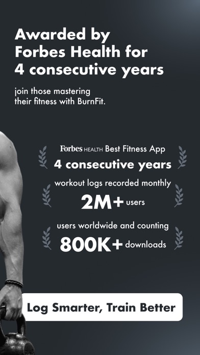 BurnFit: Workout Log & Tracker screenshot 6
