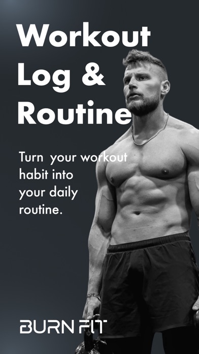 BurnFit: Workout Log & Tracker screenshot 7