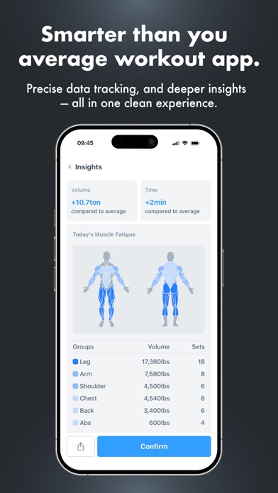 BurnFit: Workout Log & Tracker screenshot 3