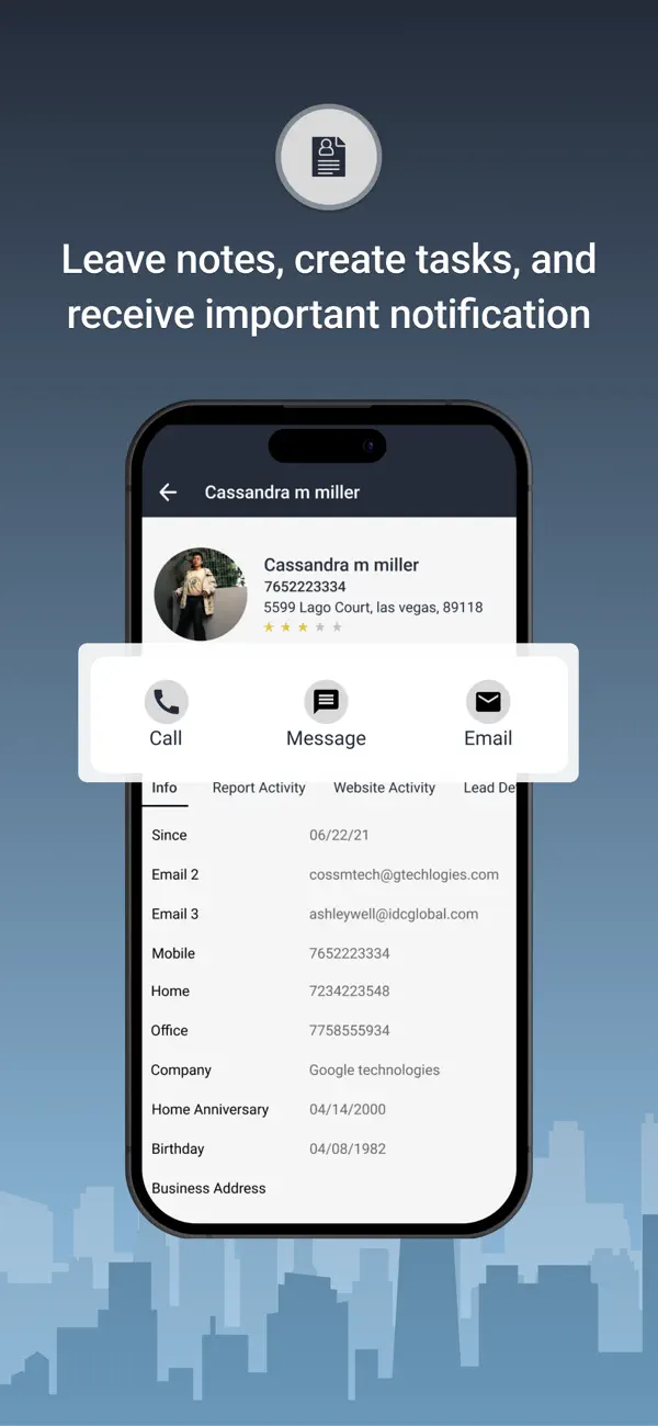 Burrow CRM screenshot 2