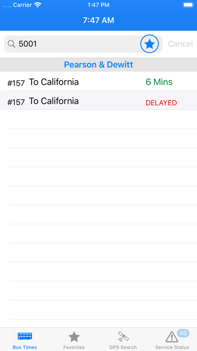 Bus Times - Chicago screenshot 4