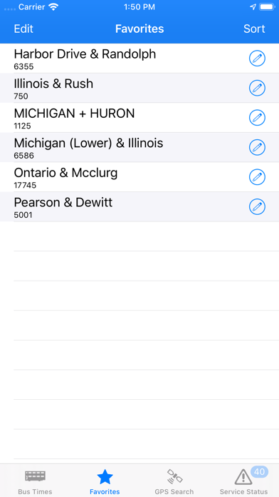 Bus Times - Chicago screenshot 2