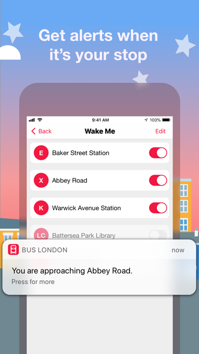 Bus Times London Countdown App screenshot 2