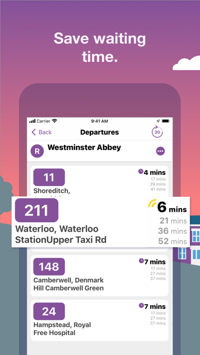 Bus Times UK Live checker app screenshot 3