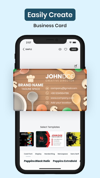 Business Card Maker - Creator screenshot 3