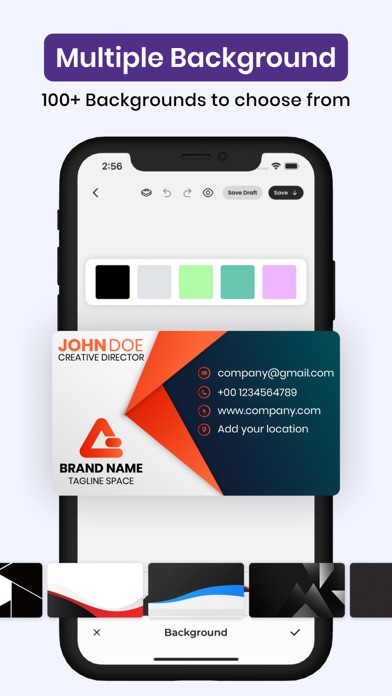 Business Card Maker - Creator screenshot 2