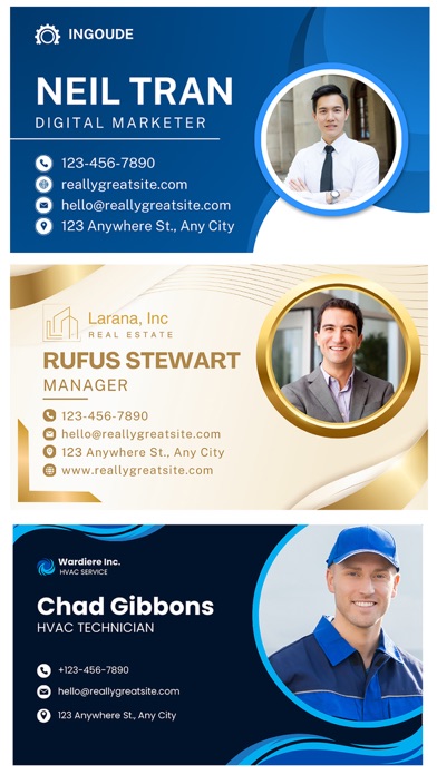 Business Card Maker . screenshot 4