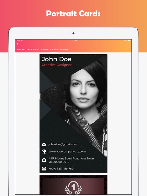 Business Card Maker! screenshot 6