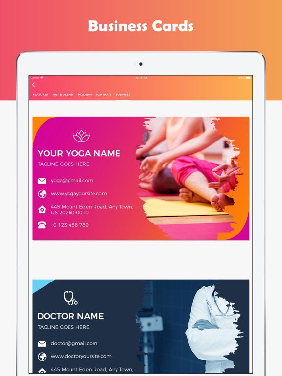 Business Card Maker! screenshot 9