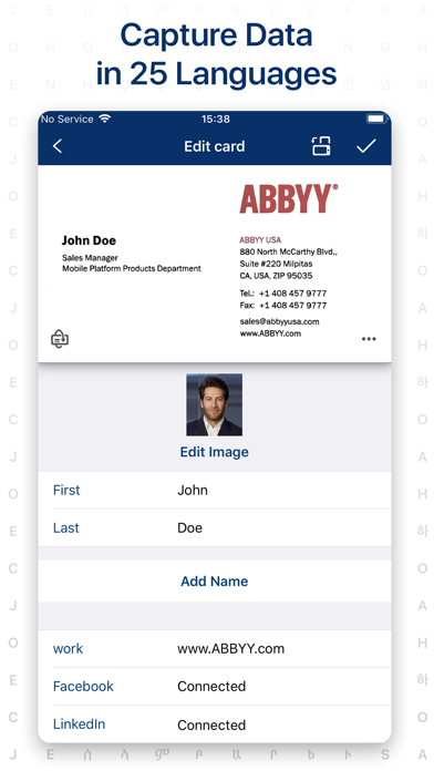Business Card Reader screenshot 4