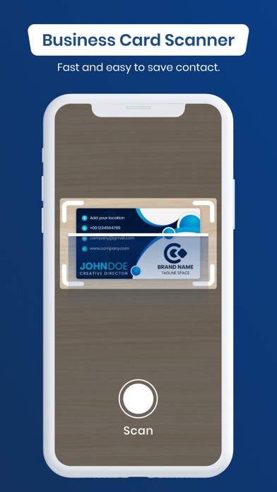 Business Card Scanner Reader screenshot 5