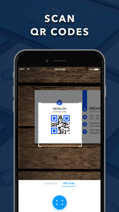 Business Card Scanner - vCard screenshot 1