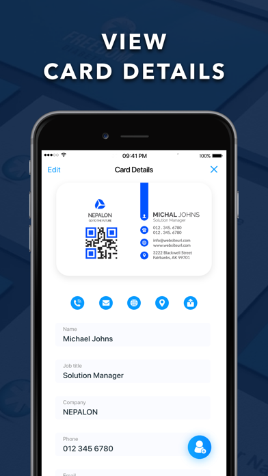 Business Card Scanner - vCard screenshot 2