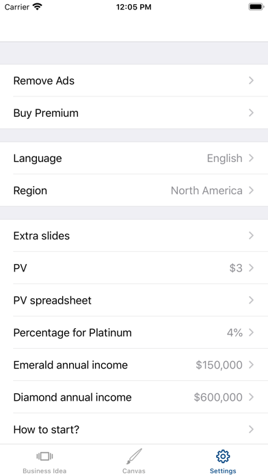 Business Idea Base screenshot 1