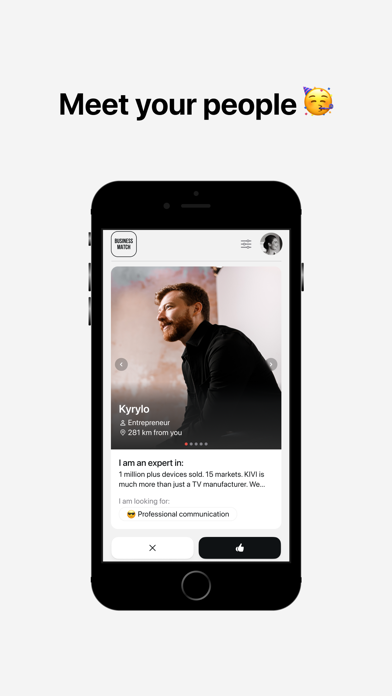 Business Match: Social App screenshot 2