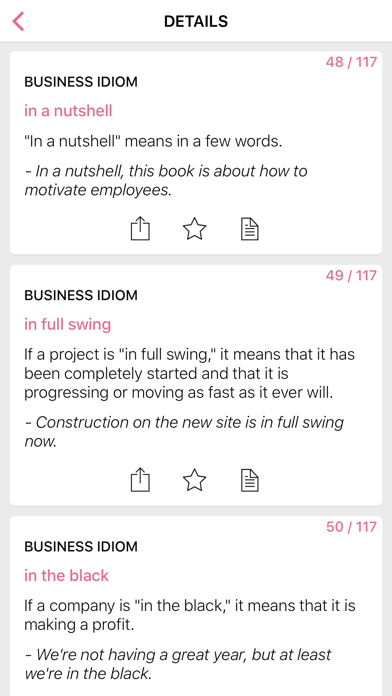 Business - Negotiation idioms screenshot 2