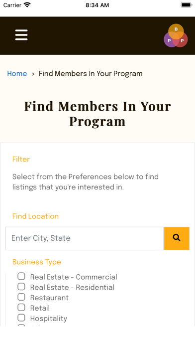 Business Partnership Portal screenshot 3
