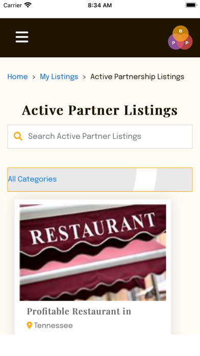 Business Partnership Portal screenshot 4