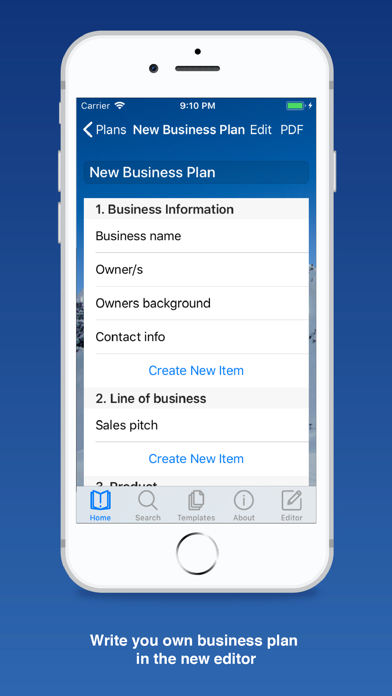 Business Plan for Startups screenshot 2