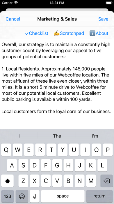 Business Plan screenshot 5