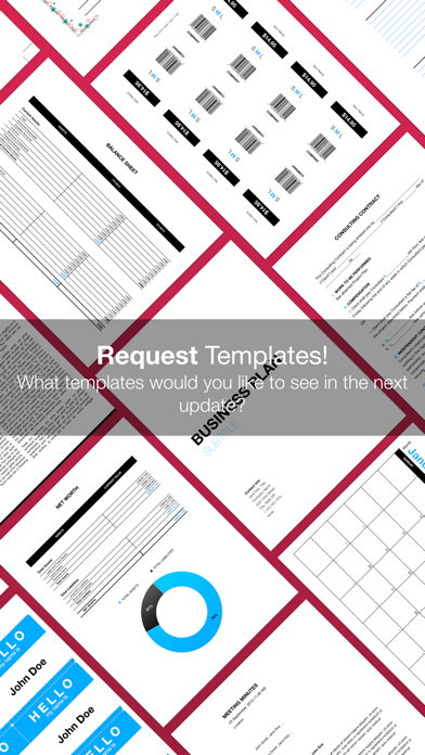Business Templates for Pages screenshot 1